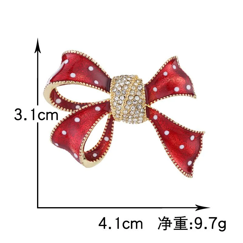 Elegant Rhinestone Flower Brooches