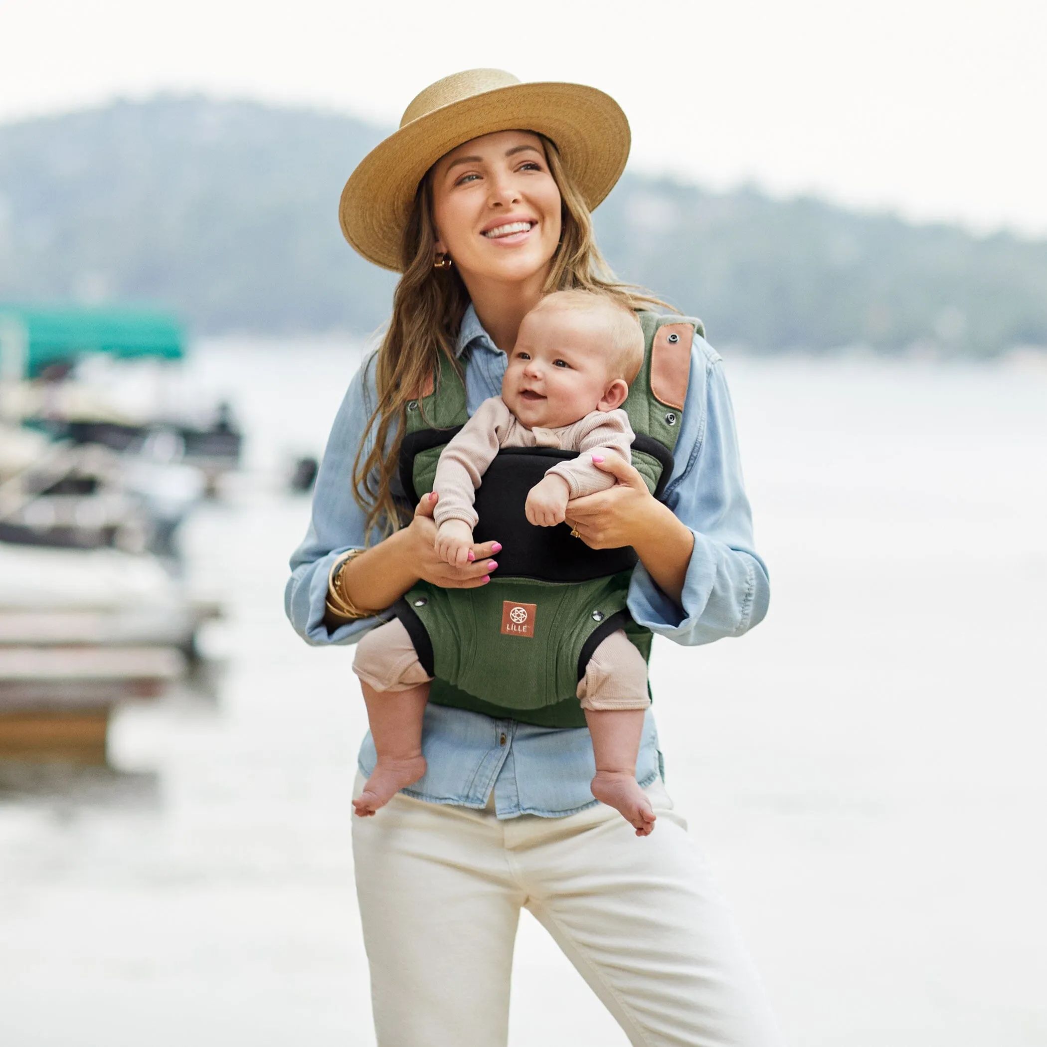 Elevate 6-in-1 Baby Carrier - Olive