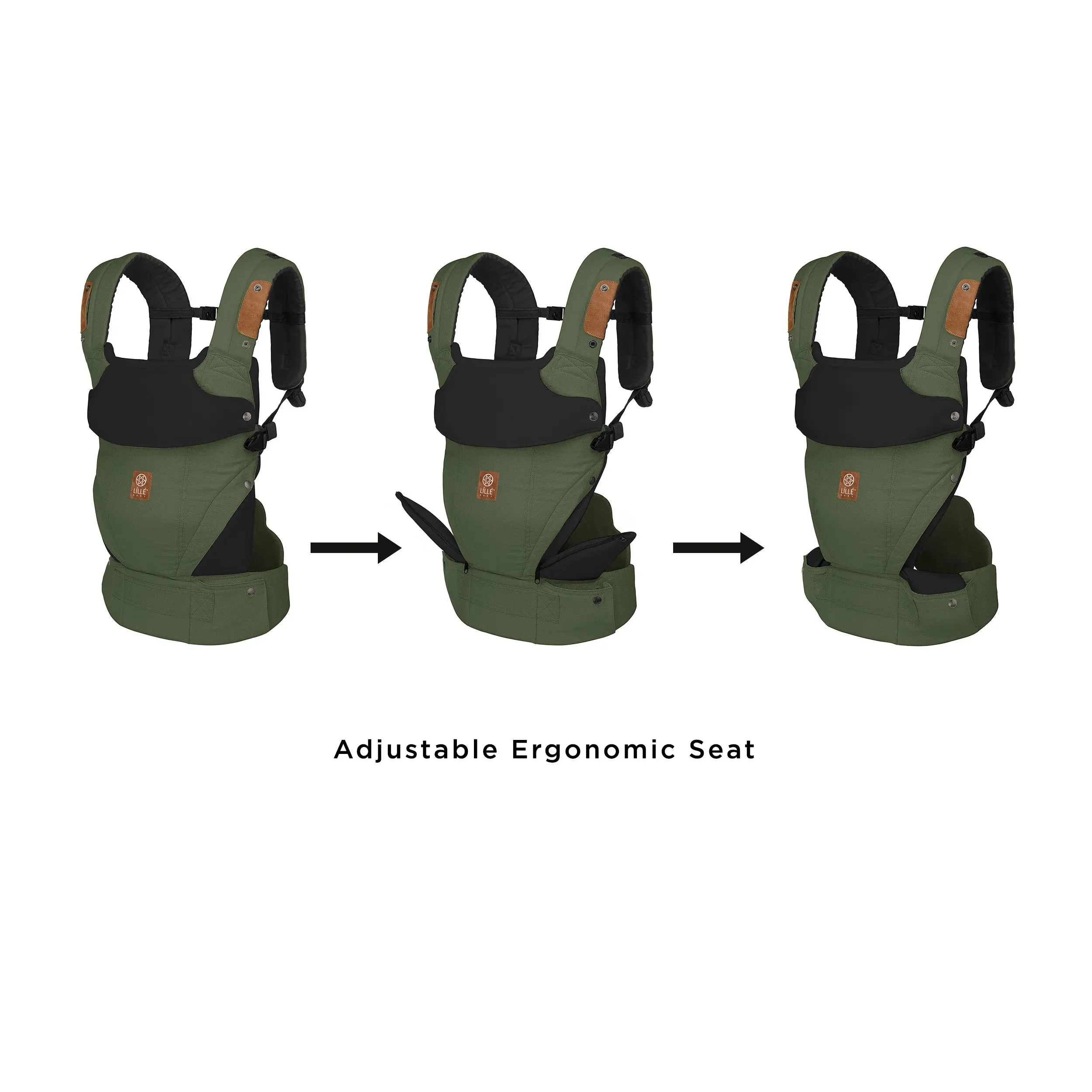 Elevate 6-in-1 Baby Carrier - Olive