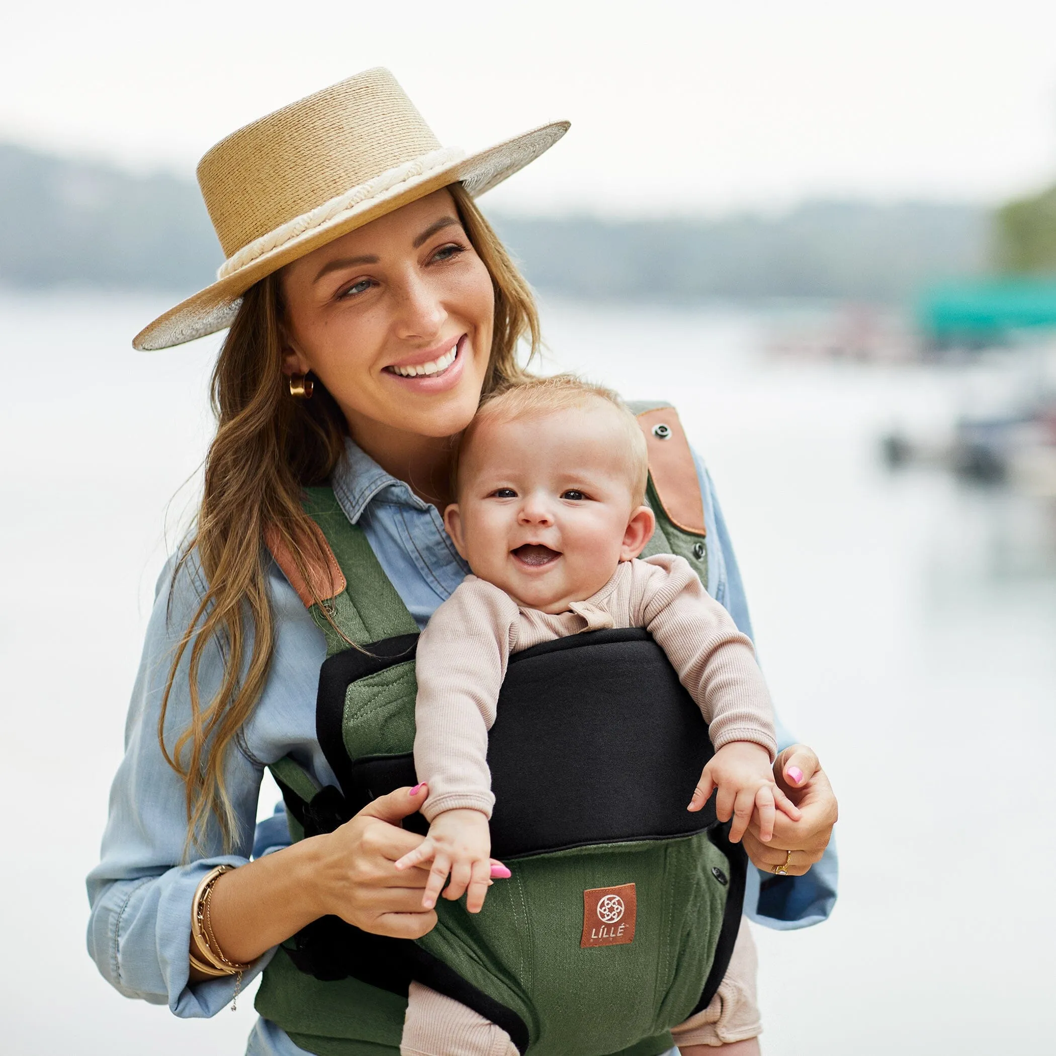 Elevate 6-in-1 Baby Carrier - Olive