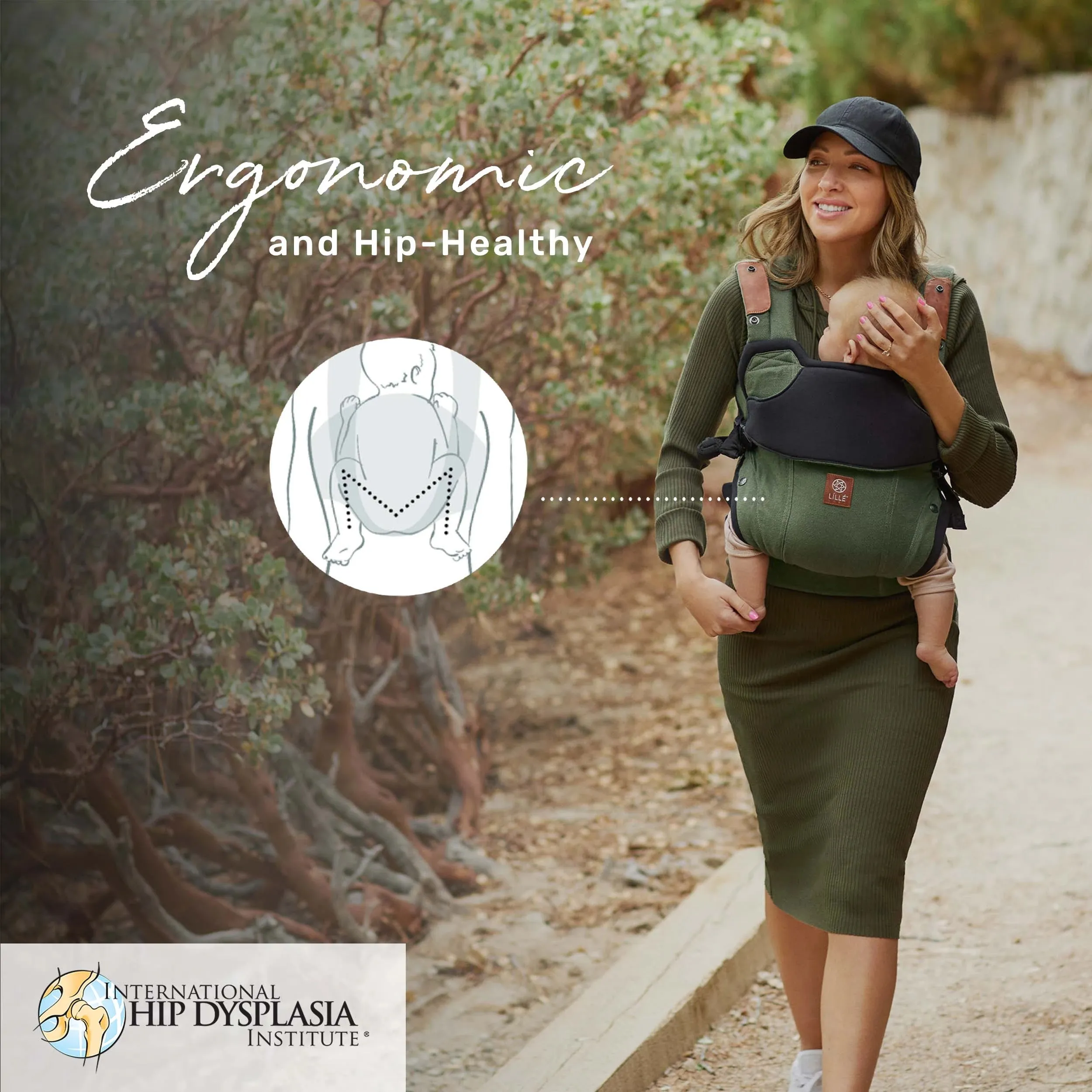 Elevate 6-in-1 Baby Carrier - Olive