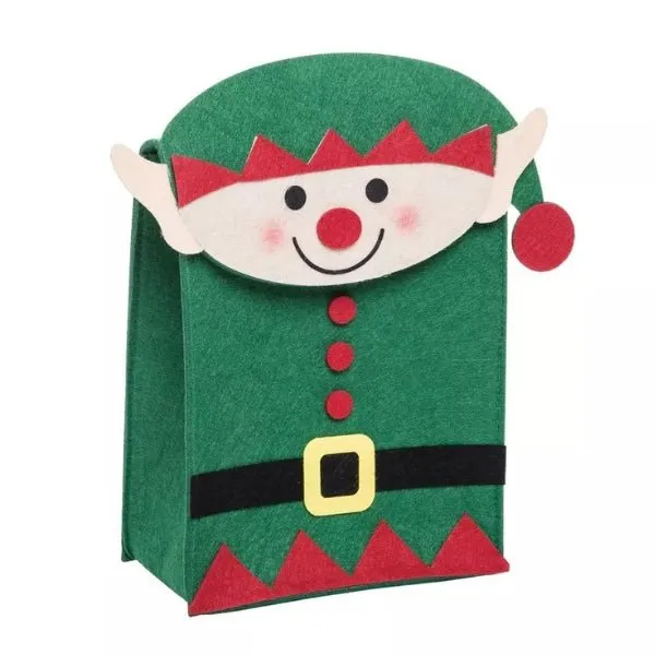 Elf Felt Gift Bag