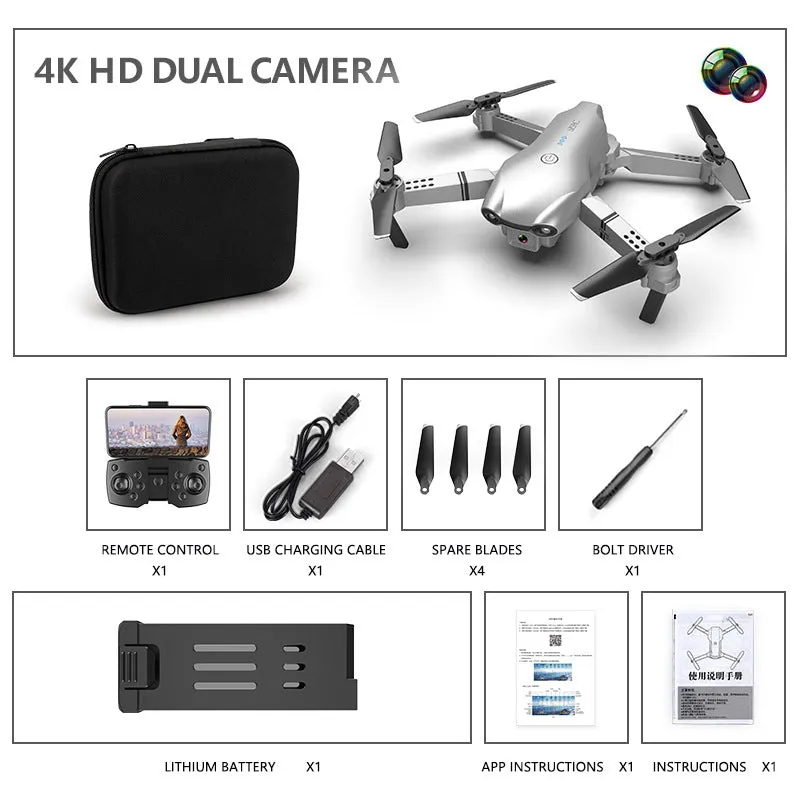 Foldable 4K HD Aerial Photography Drone