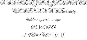 Free Precious Font