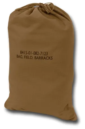 GI TYPE CANVAS BARRACKS BAG