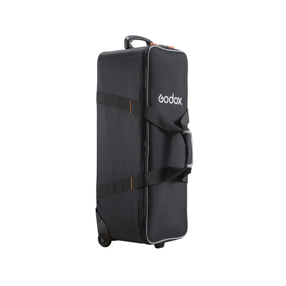 Godox CB-04 Hard Carrying Case with Wheels and Adjustable Dividers for Photo Studio Lighting Equipment