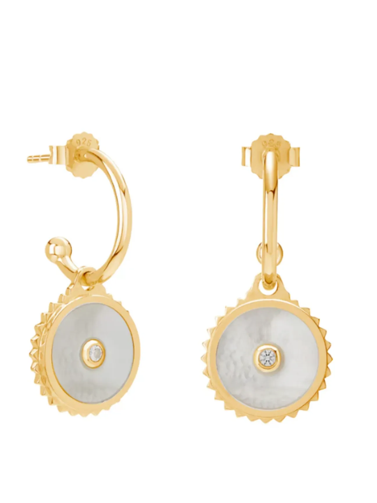 Halcyon Shield Earrings