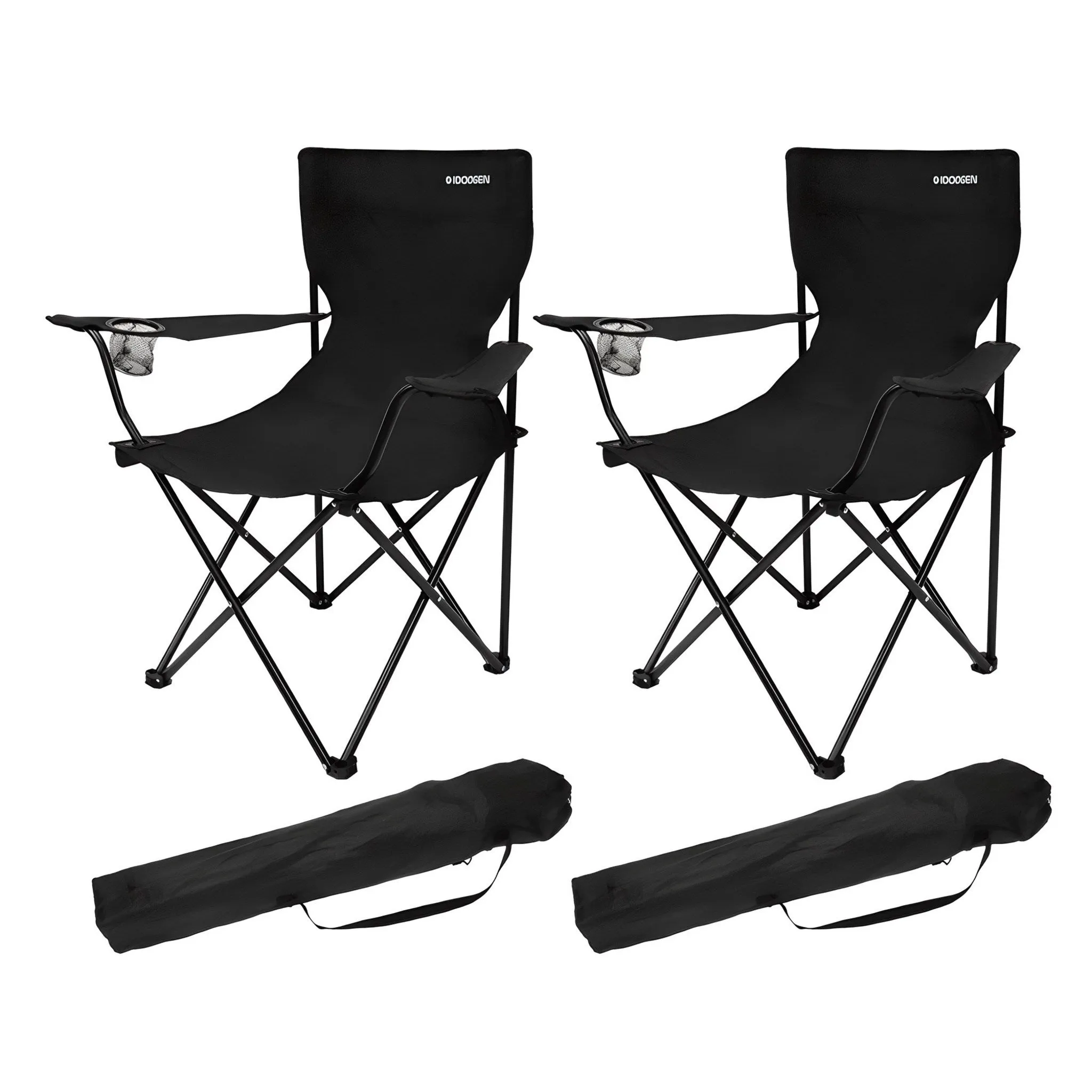 Idozen Bulk Camping Armchair   Storage Bag, Black, 2 Sets - Portable Chair - 🏆 #75 - Sports/Outdoor - Best of December