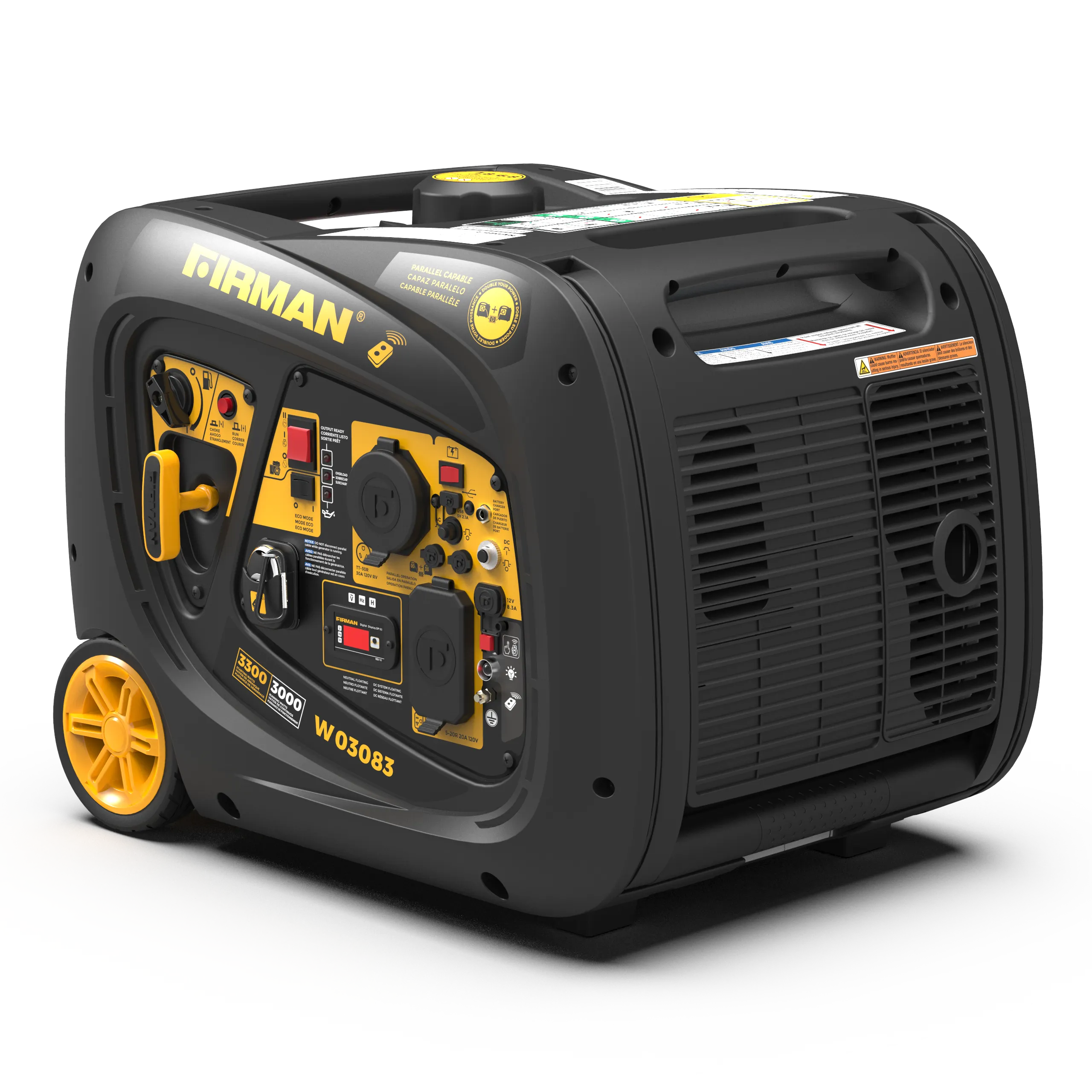 Inverter Gas Portable Generator 3300W Recoil Start