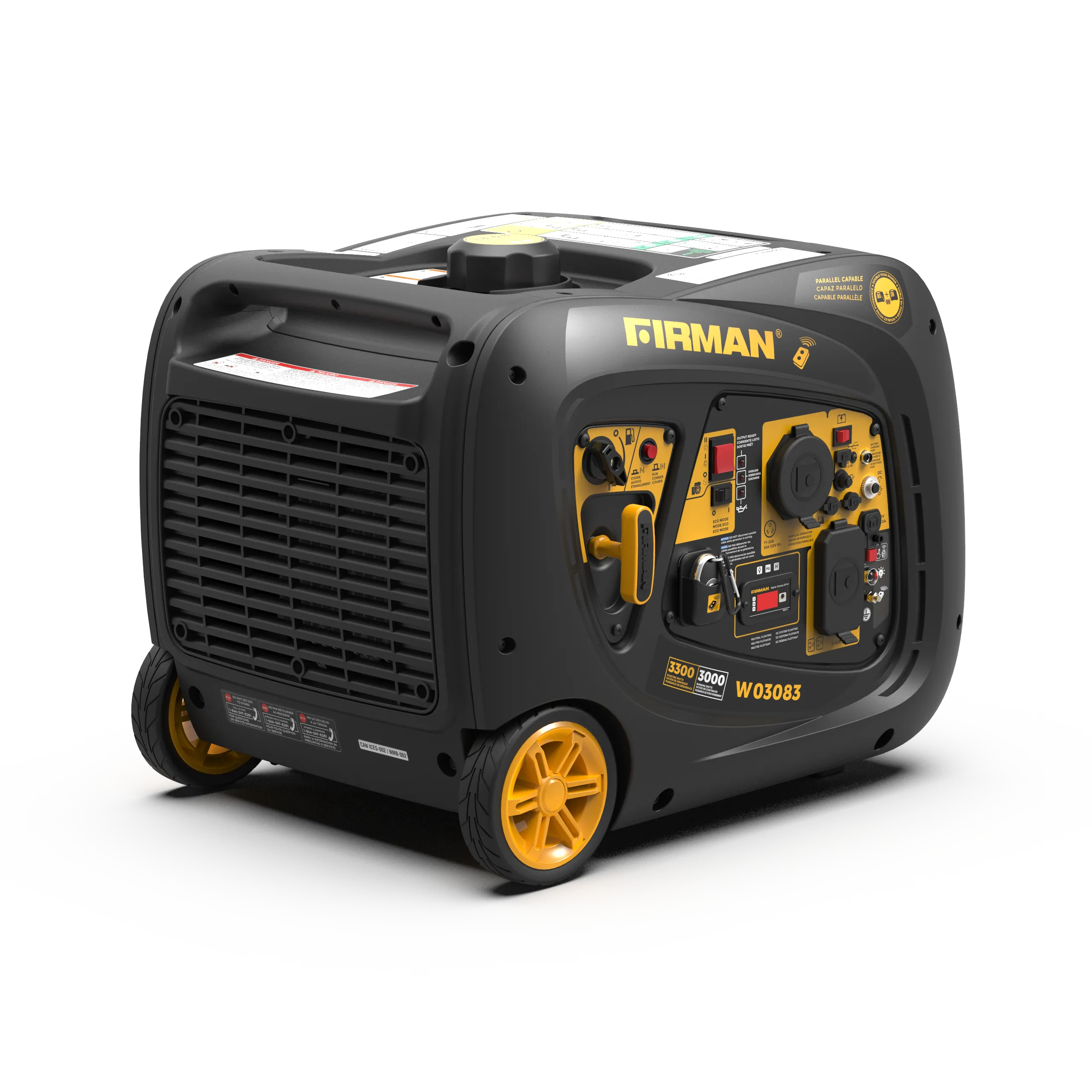 Inverter Gas Portable Generator 3300W Recoil Start