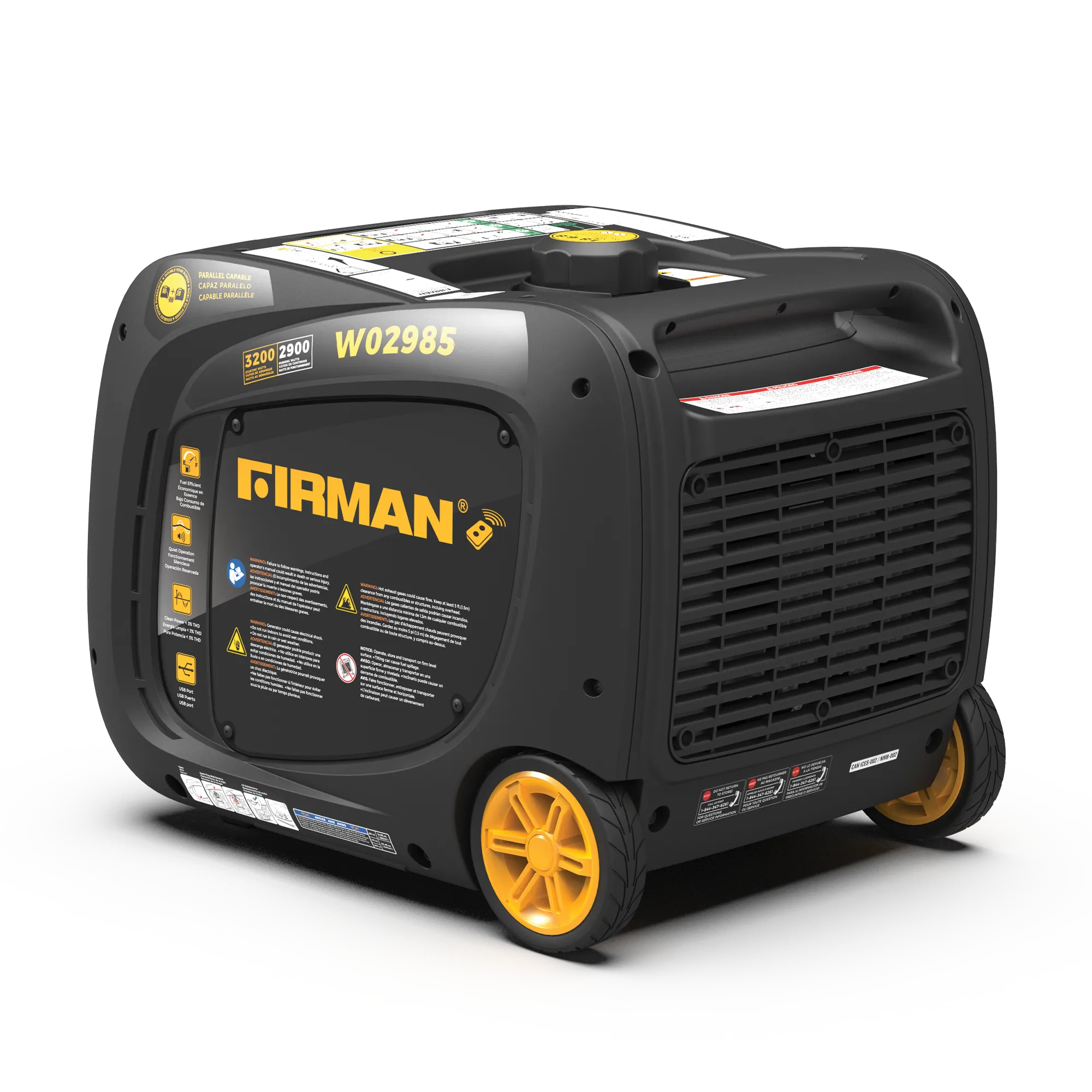 Inverter Portable Generator 3200W Remote Start