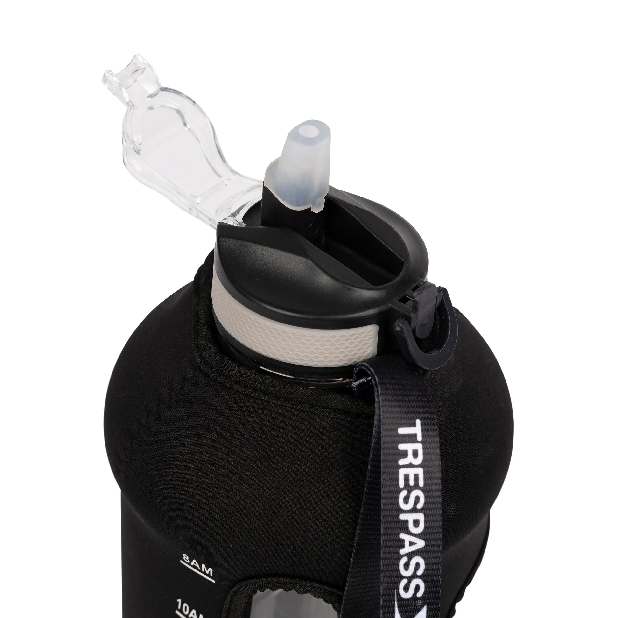 Keglos Large Sports Water Bottle with Rubberised Sleeve