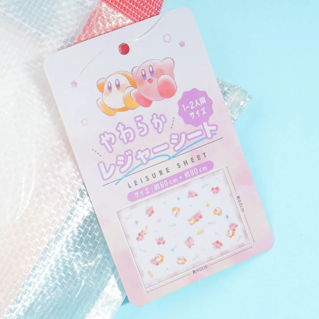 Kirby & Waddle Starry Dream Outdoor Leisure Sheet