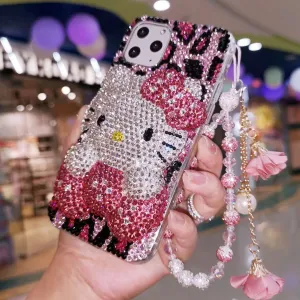 Kitty Shining iPhone Case With Chain SK501