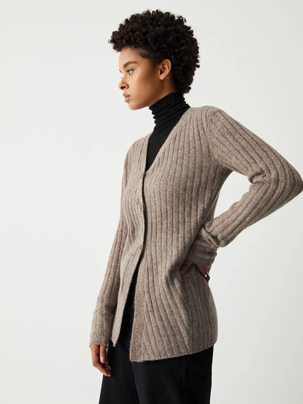 Leisure Charming Rib Cardigan