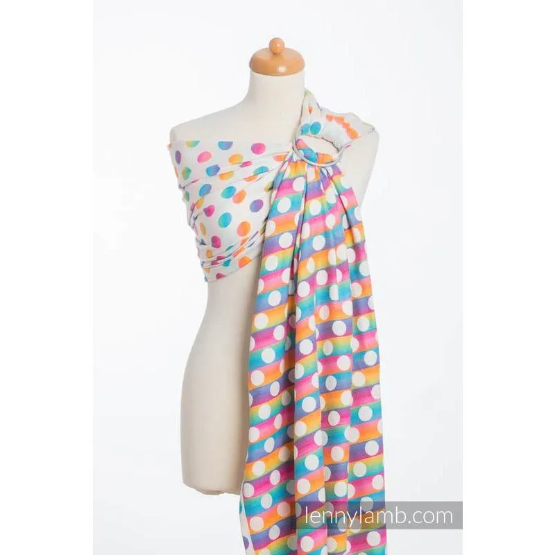 Lenny Lamb Ring Sling - POLKA DOTS RAINBOW