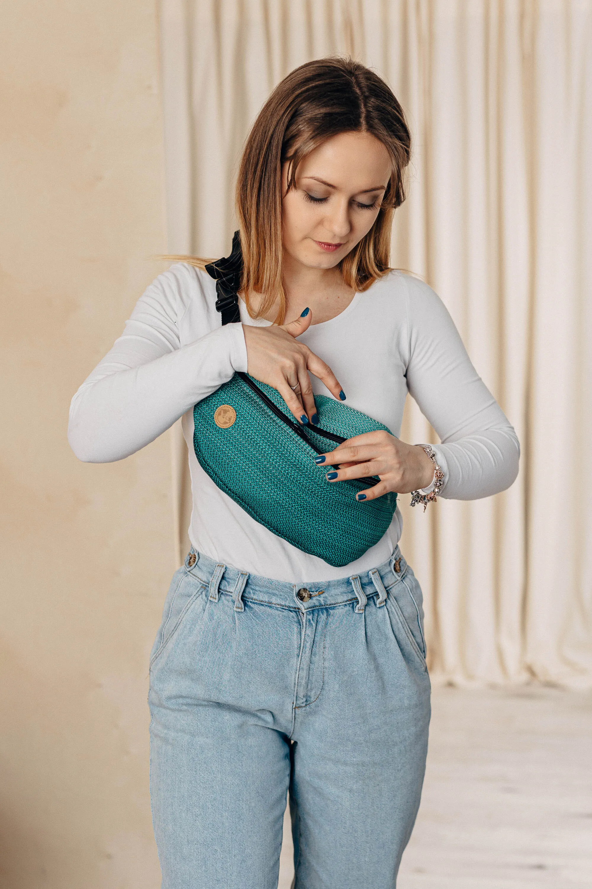 LennyLamb Waist Bag / Bum Bag Ombre Green