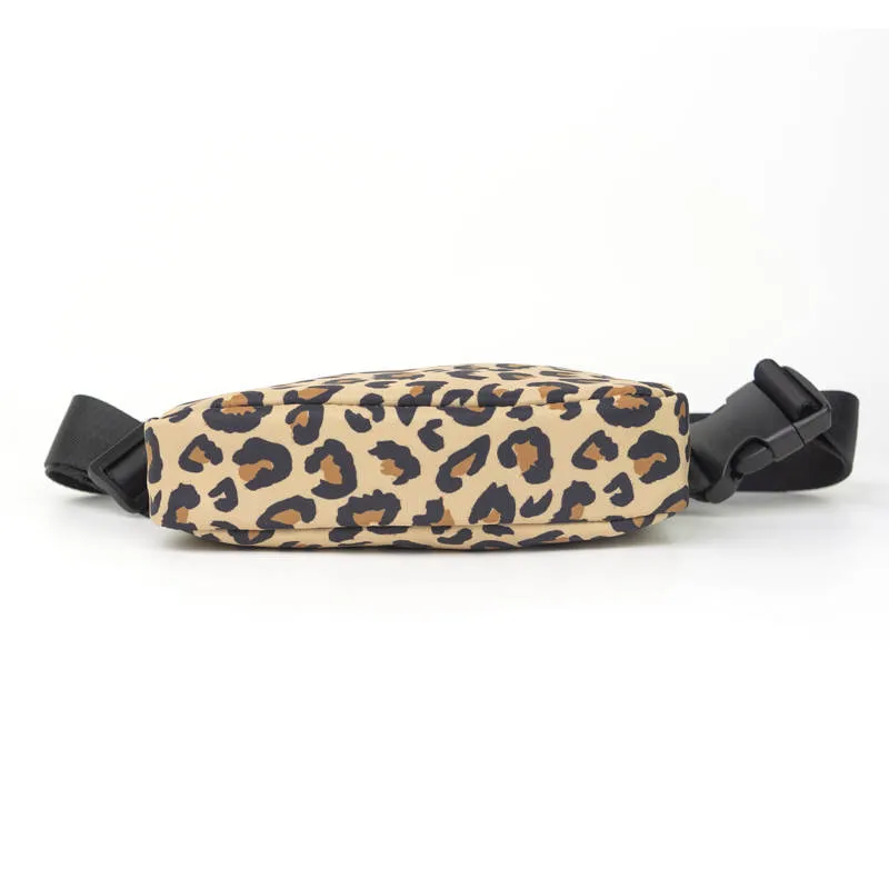 Leopard Print Easy Carry Belt Bag