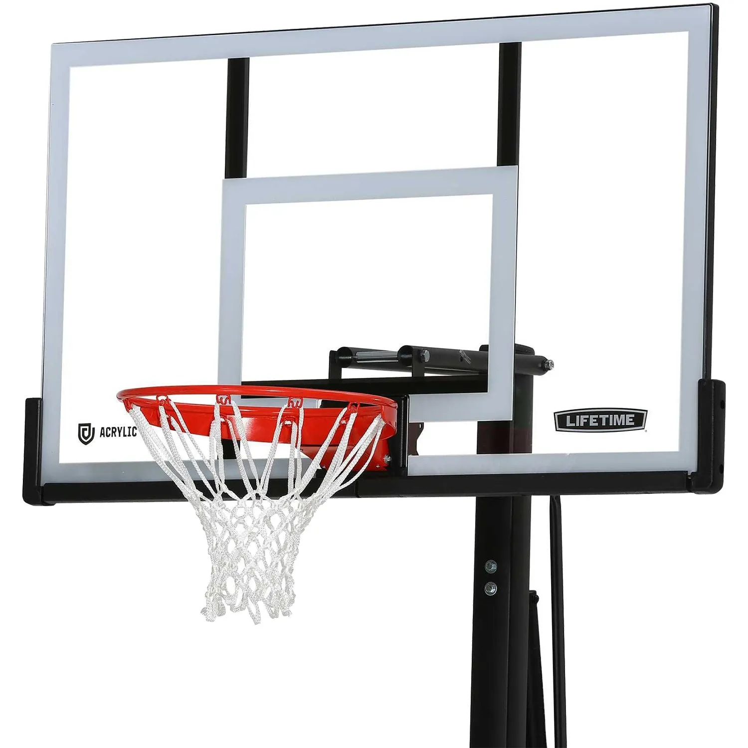 Lifetime 54'' Steel Framed Acrylic Portable Basketball Hoop