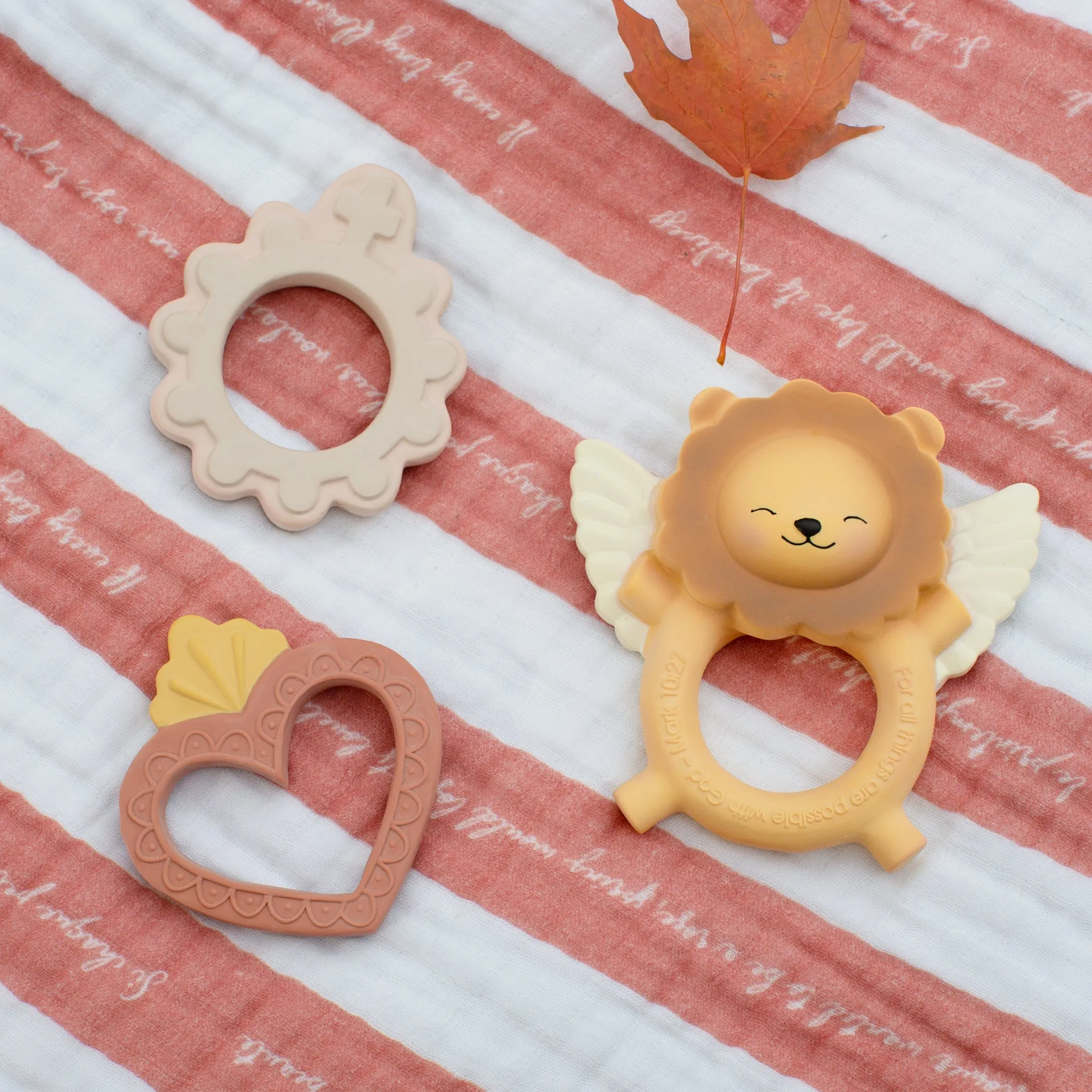 Lion Of St. Mark Natural Rubber Teether