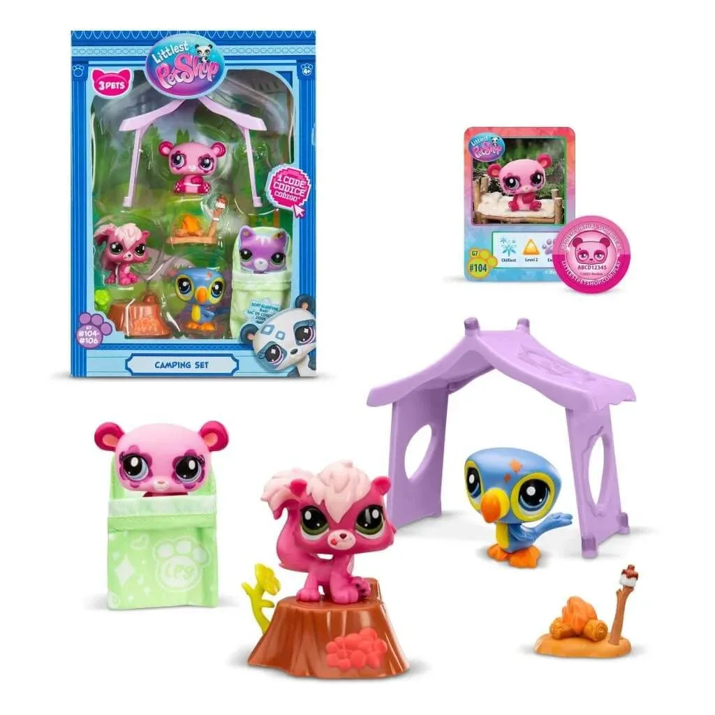 Littlest Pet Shop Camping Play Pack