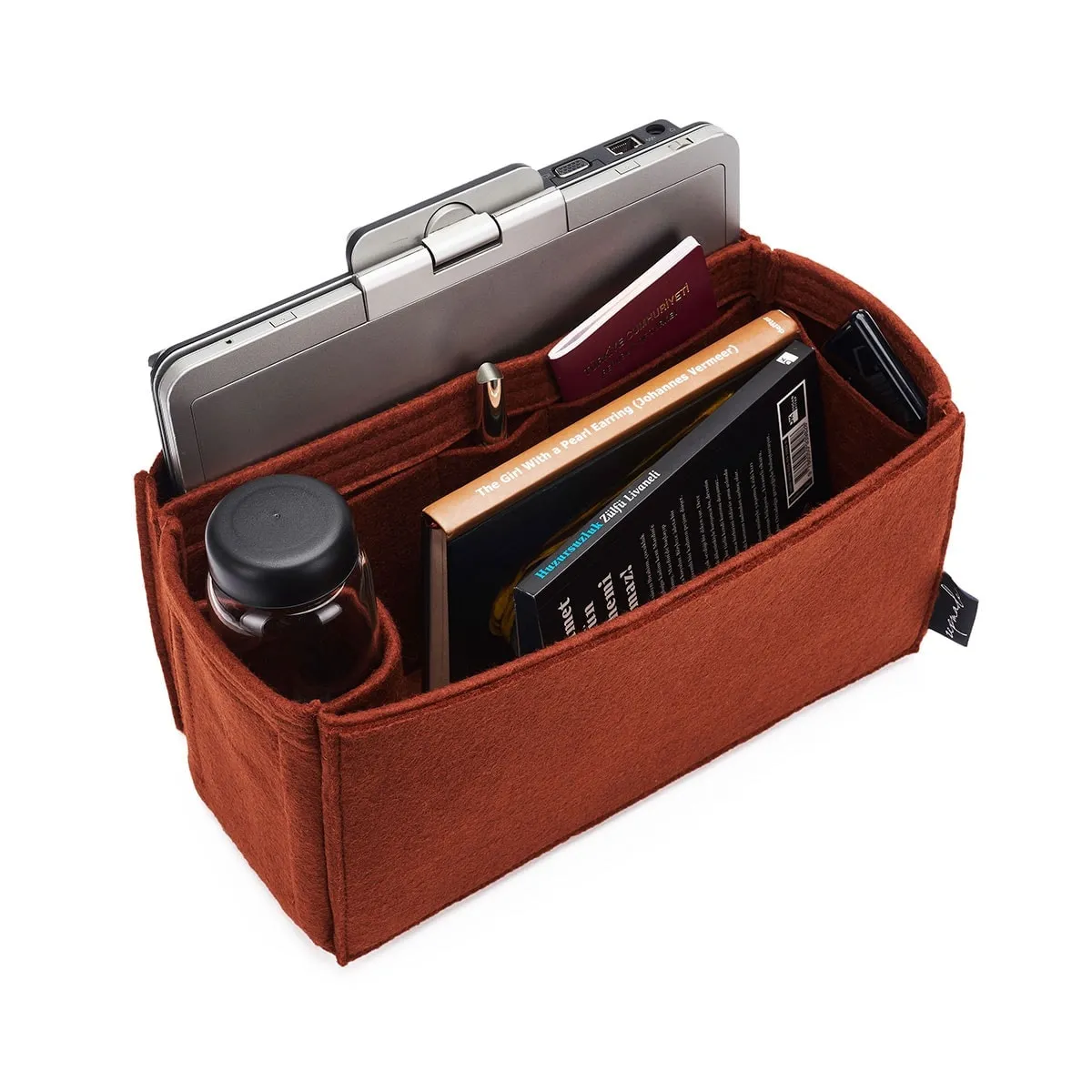 Louis Vuitton Propriano Purse Organizer Insert, Bag Organizer with Laptop Compartment and Pen Holder