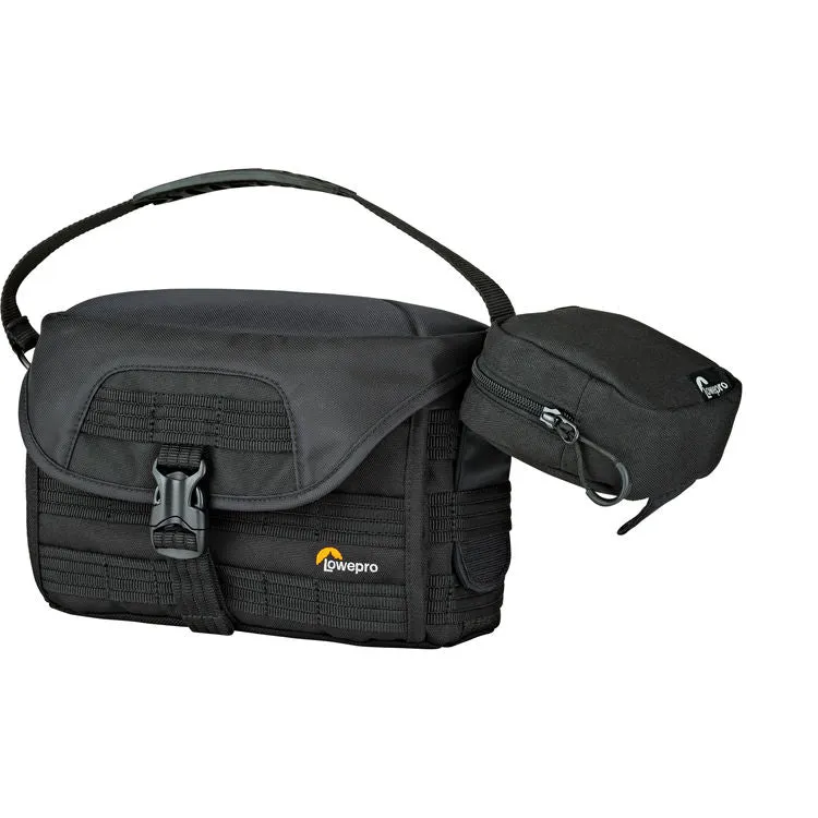 Lowepro ProTactic SH 120 AW Shoulder Bag for Mirrorless Camera System (Black)