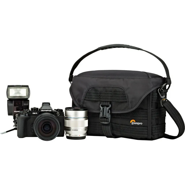 Lowepro ProTactic SH 120 AW Shoulder Bag for Mirrorless Camera System (Black)