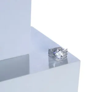 Majestic Brilliance Silver Ring