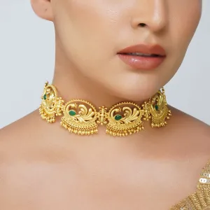 Majestic Mor Choker Necklace