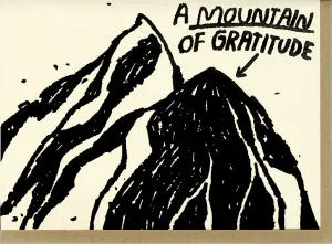 Mountain of Gratitude Card