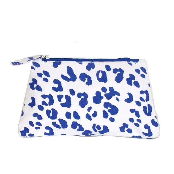 Navy Ocelot Travel Bag