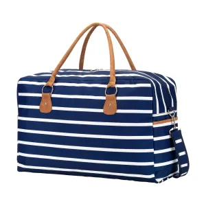 Navy Stripe Travel bag