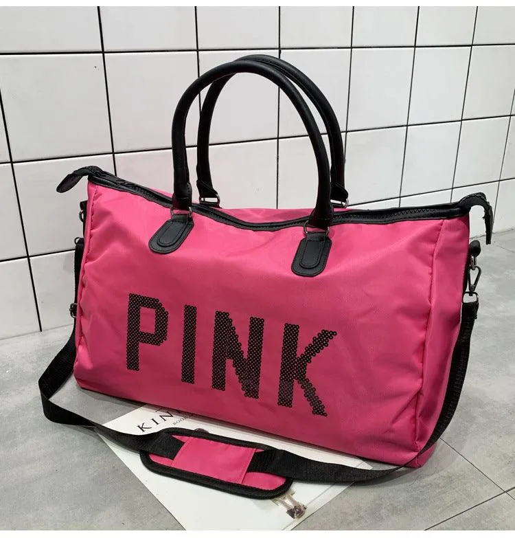 New Fashion High Quality Travel Bag- Pink