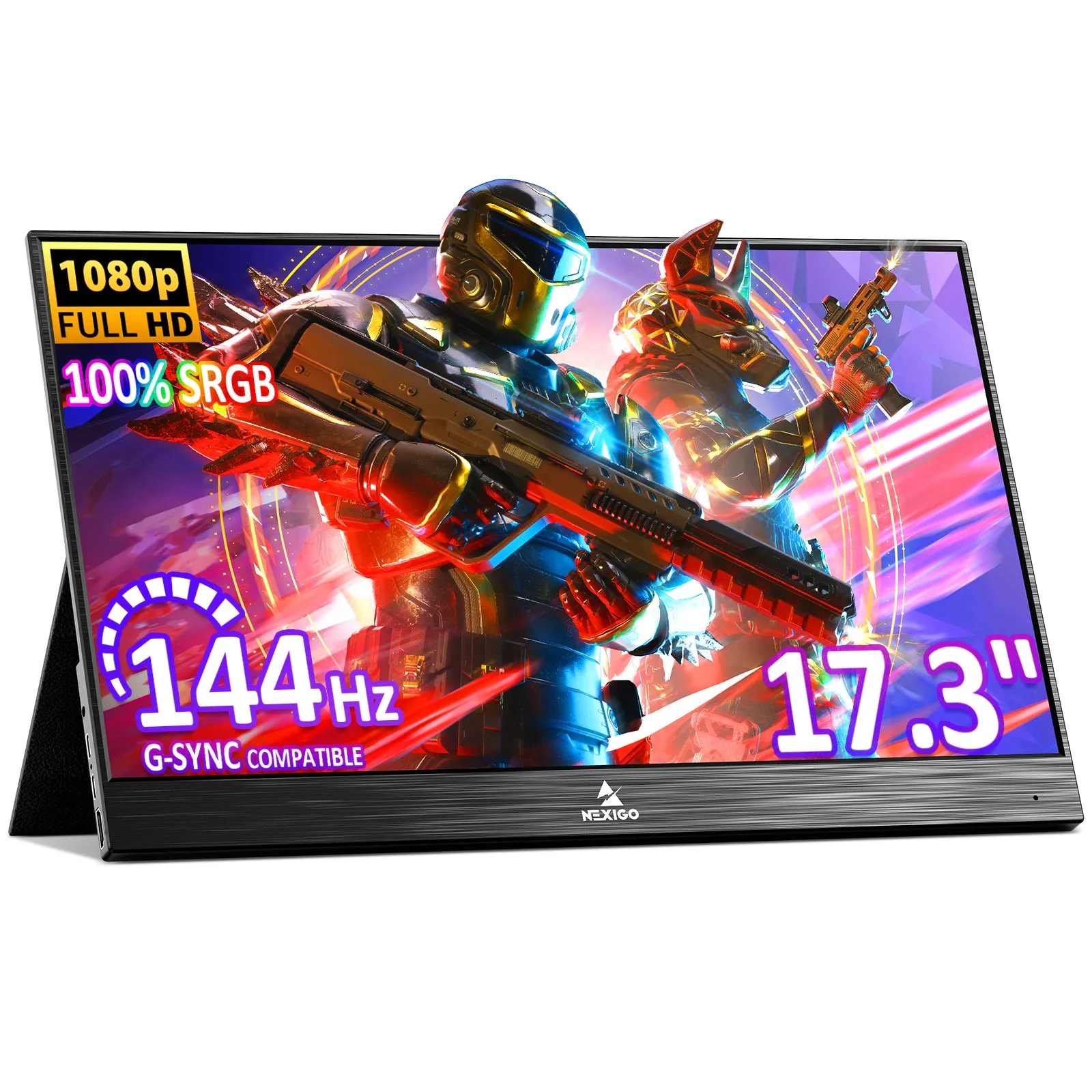 NexiGo NG17FG 17.3 Inch 144Hz Portable Monitor