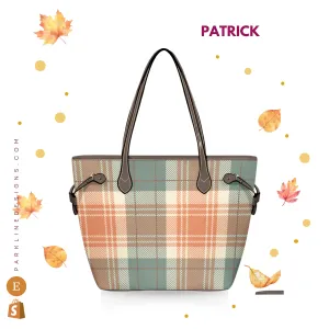 Patrick Leather Bag| Perfect Autumn Gift for Her | Elegant & Durable Fashion Tote