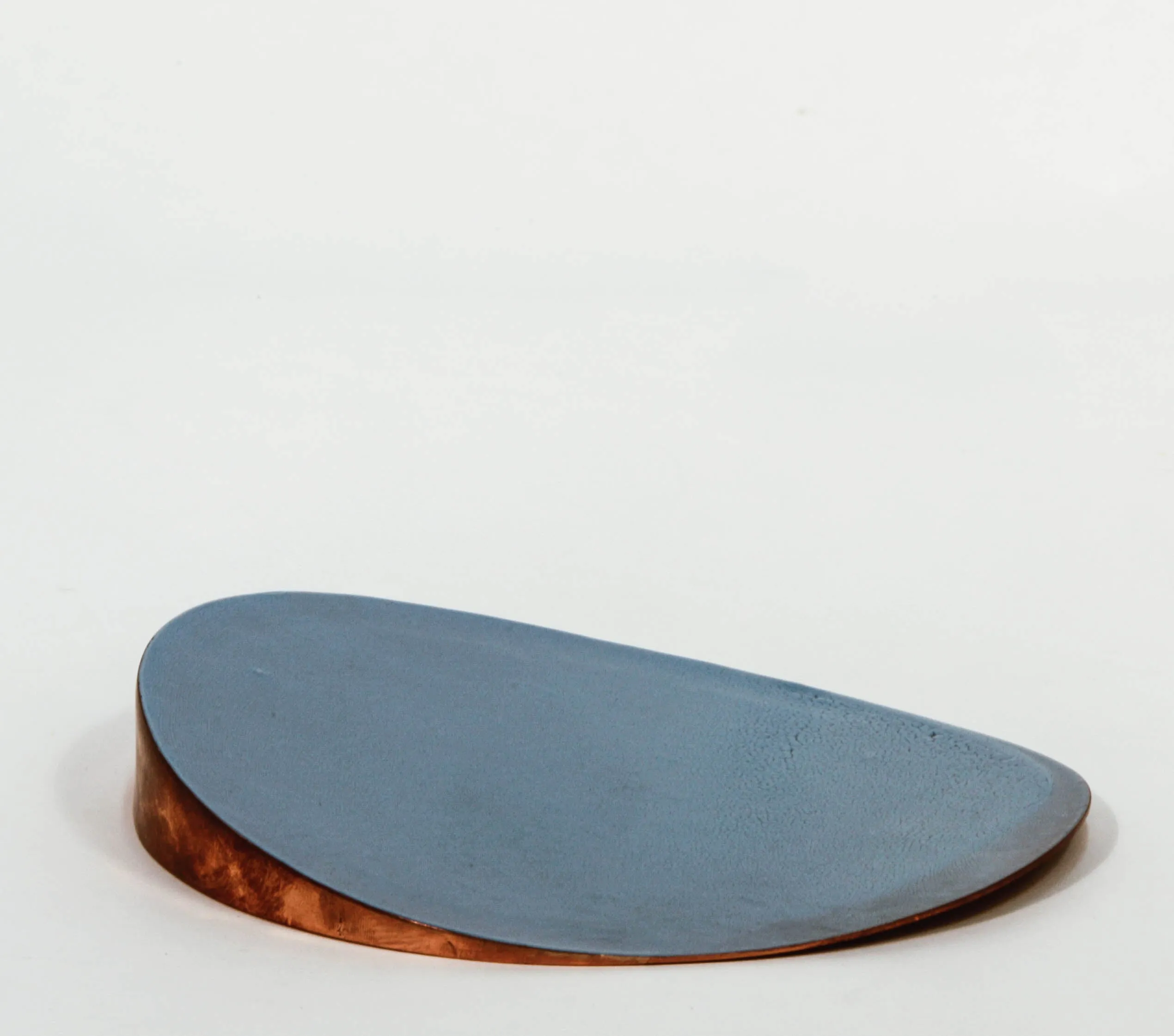 Pebbled Enamel & Copper Dish Collection