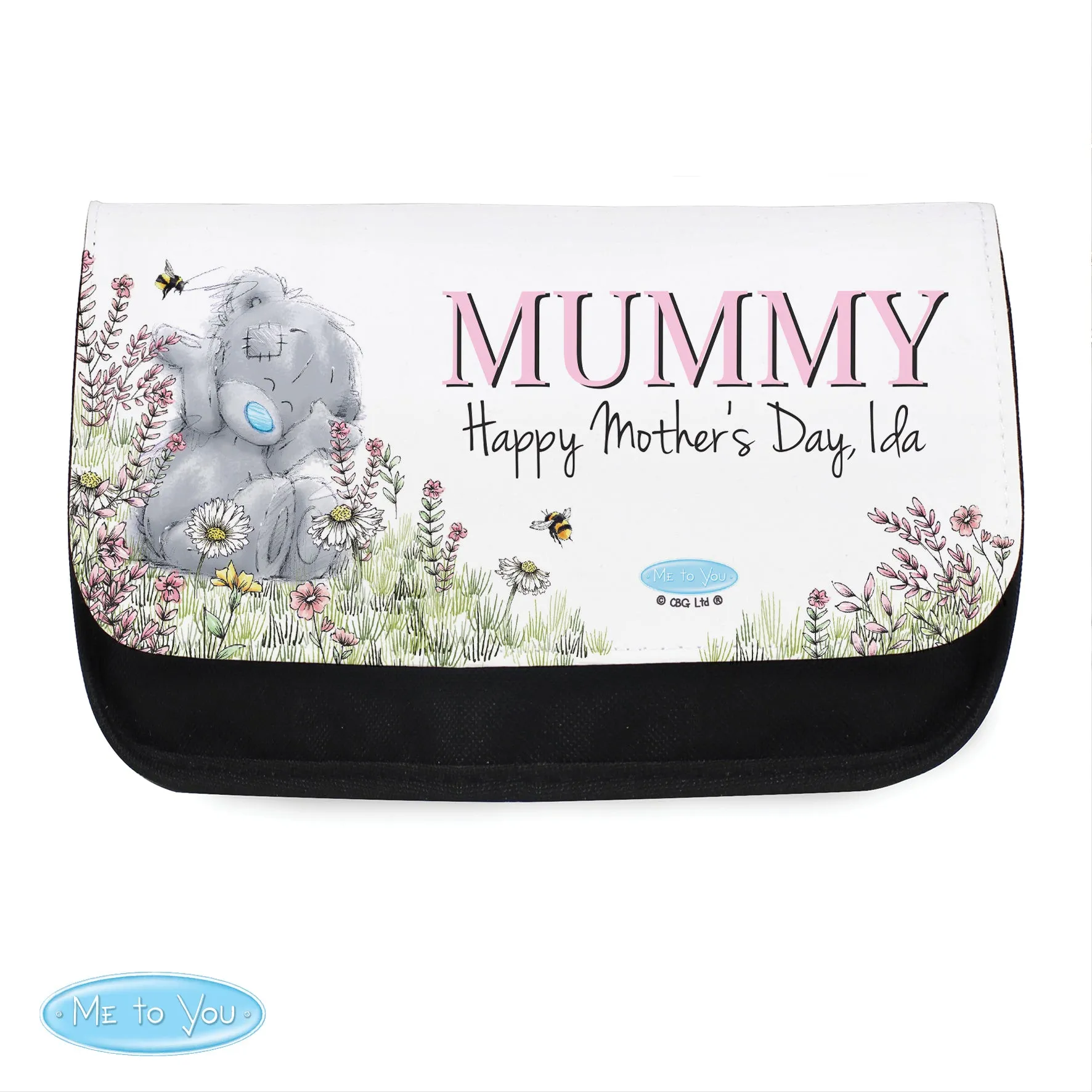 Personalised Me To You Bees Make Up Bag