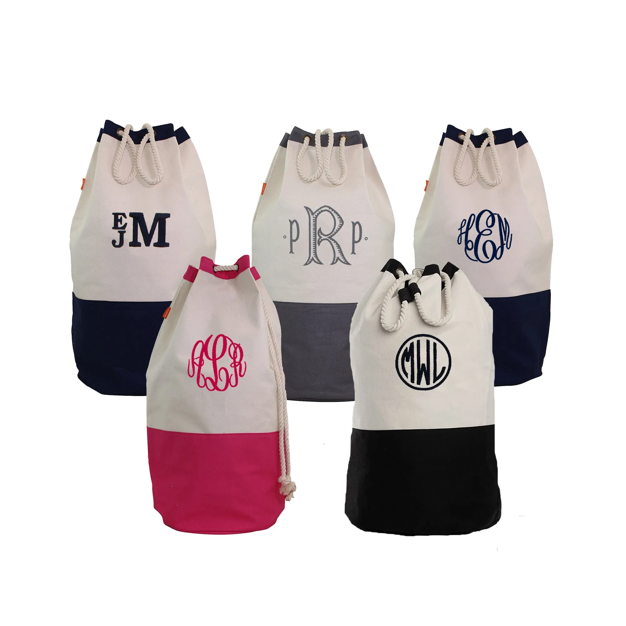 Personalized Laundry Duffel Bag