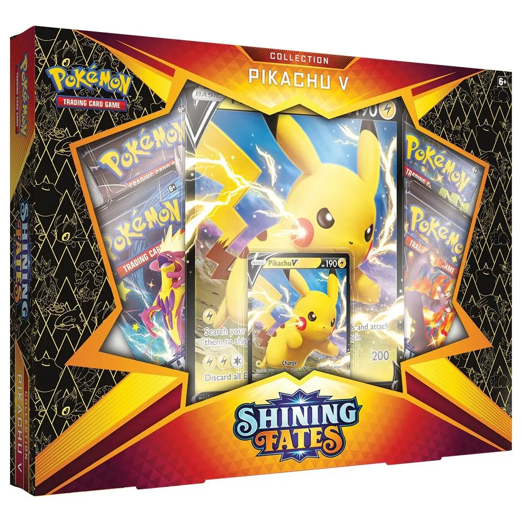 Pokemon Shining Fates Pikachu V Collection