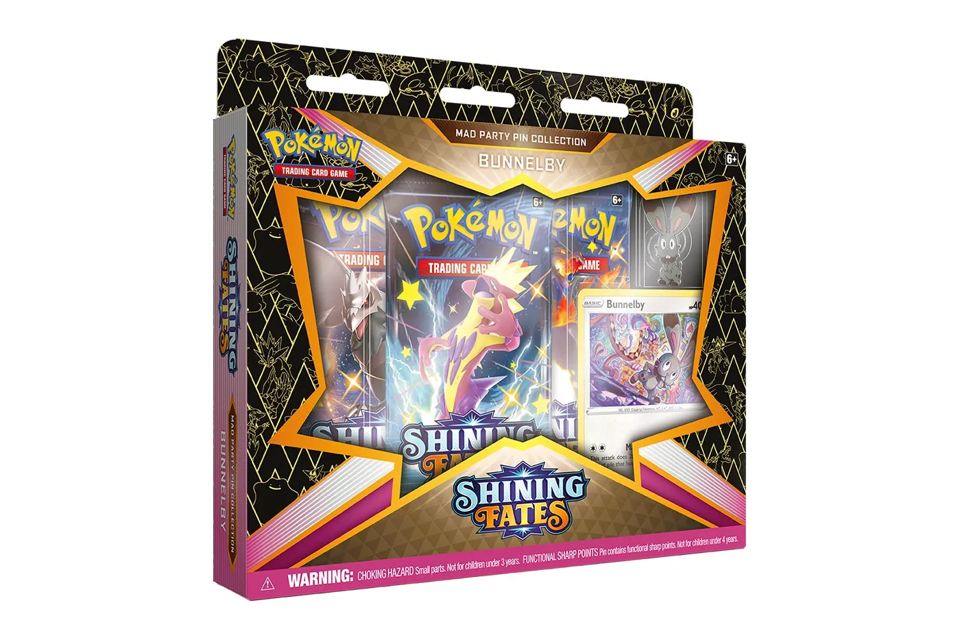 Pokémon TCG: Shining Fates - Mad Party Pin Collection