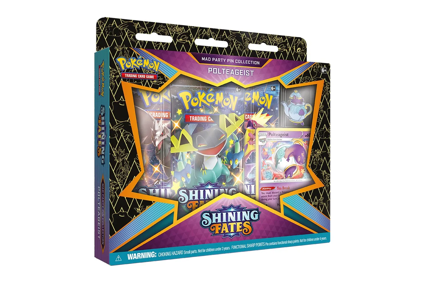 Pokémon TCG: Shining Fates - Mad Party Pin Collection