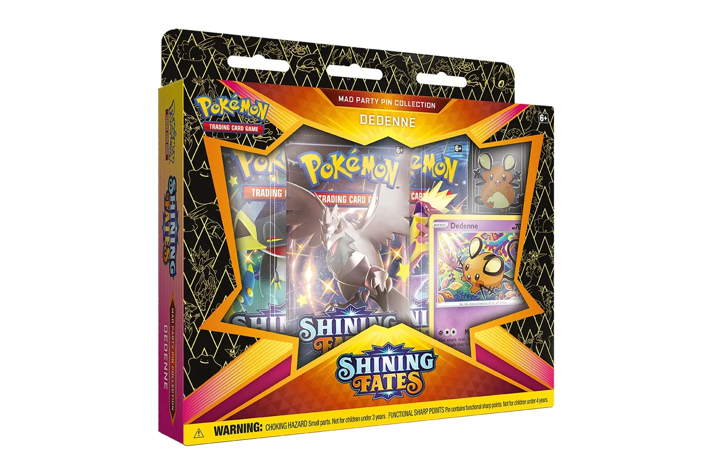 Pokémon TCG: Shining Fates - Mad Party Pin Collection