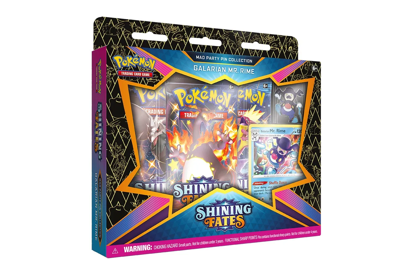 Pokémon TCG: Shining Fates - Mad Party Pin Collection