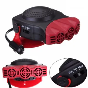 Portable Auto Car Heater Cooler Fan- 12 Volt Defroster Heater