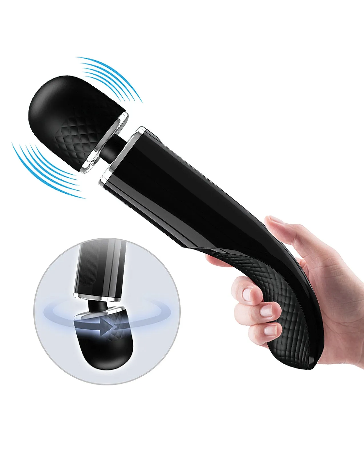 Pretty Love 9.4" Charming Massager - Black