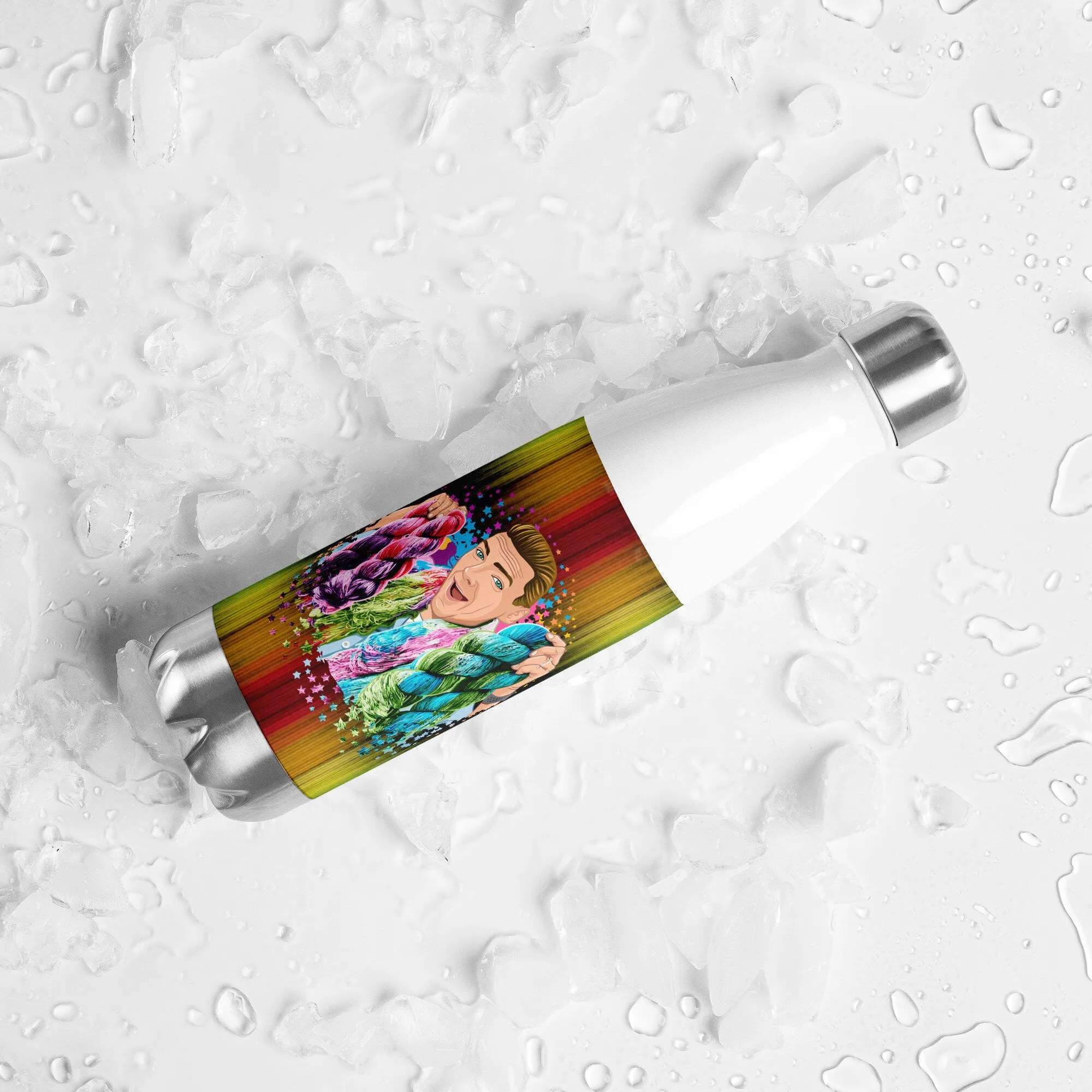 Pride Stainless Steel Water Bottle