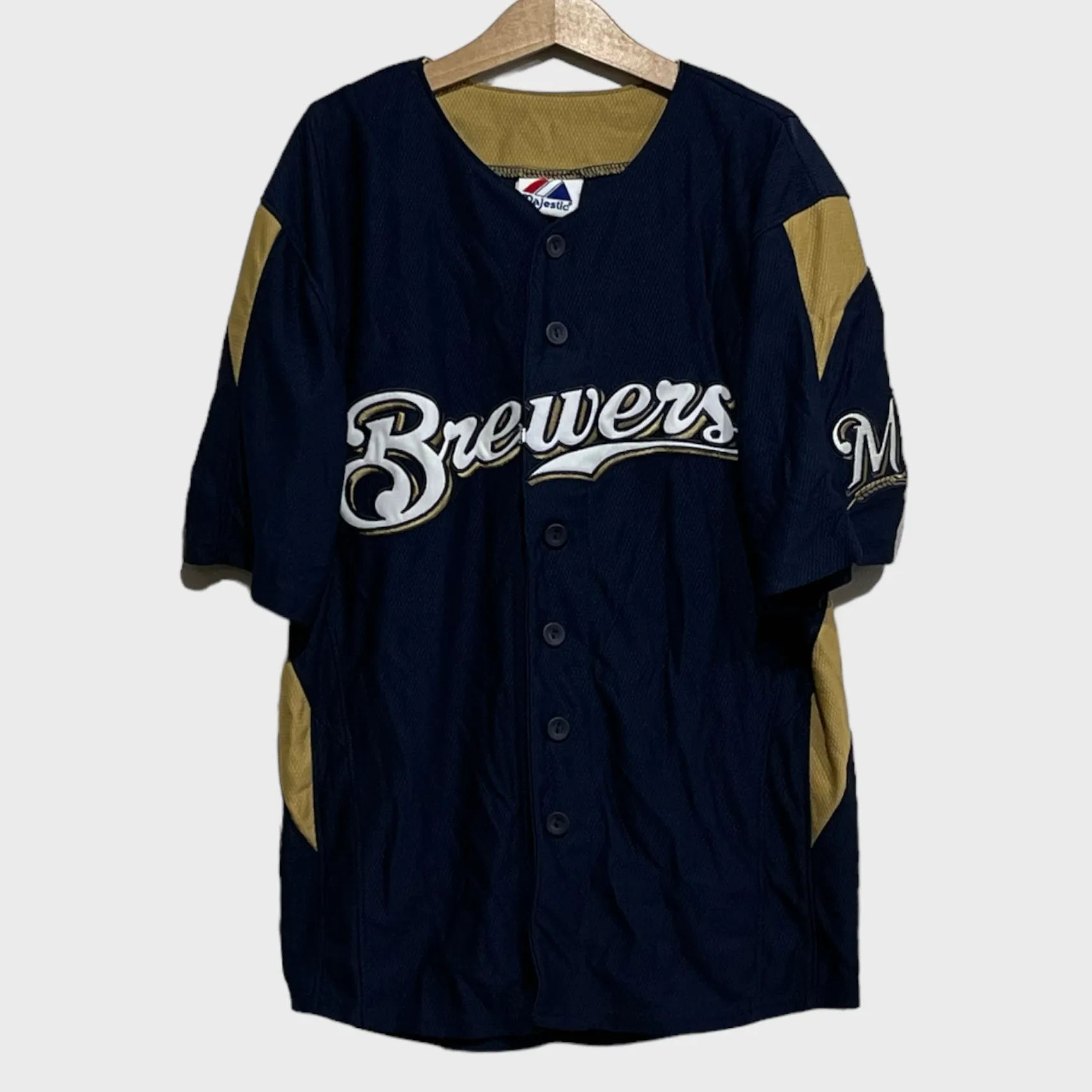 Prince Fielder Milwaukee Brewers Jersey Youth M