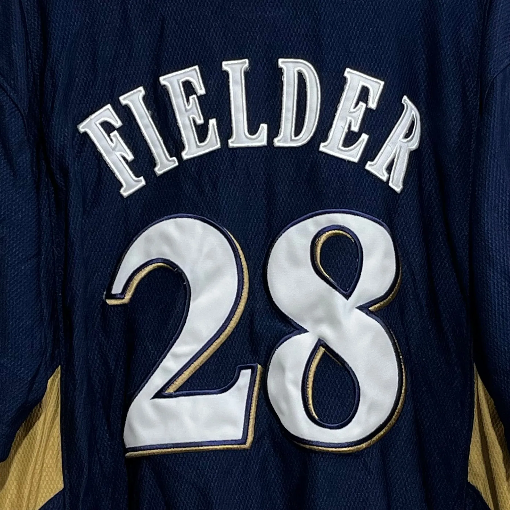 Prince Fielder Milwaukee Brewers Jersey Youth M