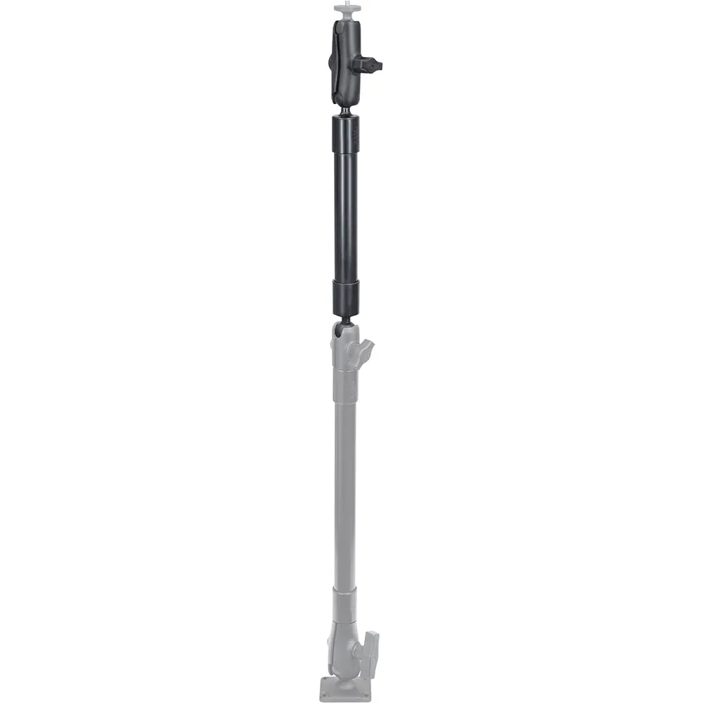 RAM Mount 14" Long Extension Pole w/2 1" Ball Ends and Double Socket Arm [RAP-BB-230-14-201U]